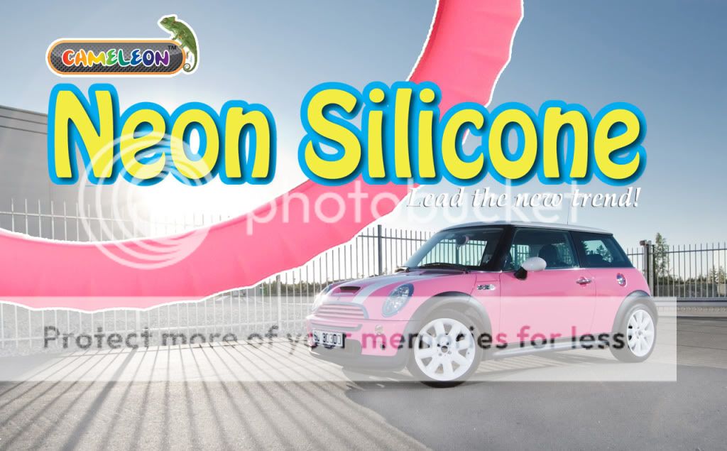 neon pink car steering wheel cover glow in the dark"cameleon